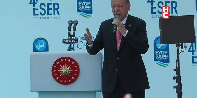 Cumhurbaşkanı Erdoğan: "İmzalarla birlikte dünyaya müjdeyi vereceğiz"