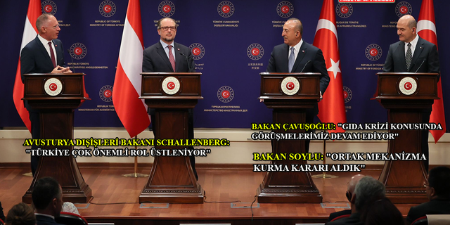Türkiye ve Avusturya bakanlarından 'göç' ve 'dış politika' açıklamaları!..