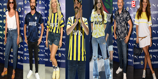Ünlüleri buluşturan görkemli lansman: Fenerbahçe & Puma