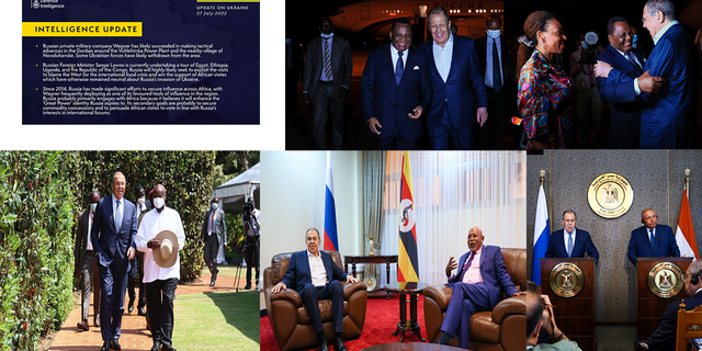 İngiltere Savunma Bakanlığı: "Lavrov, Batı’yı suçlamak ve destek kazanmak için Afrika’da"