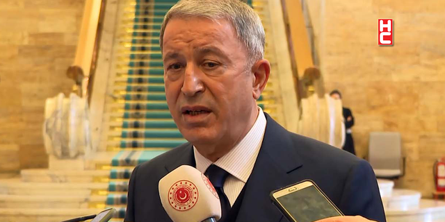 Savunma Bakanı Akar'dan 'tahıl koridoru' açıklaması