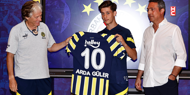 Fenerbahçe’de 10 numaralı forma Arda Güler’in oldu!