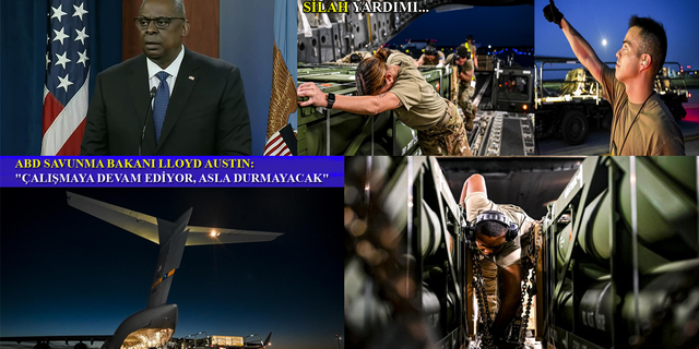 ABD, Ukrayna’ya gönderilecek silahları kargo uçağına yükledi...