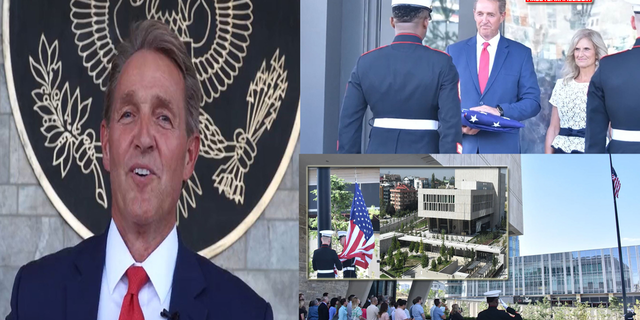 ABD Büyükelçiliği'nin yeni binası açıldı...