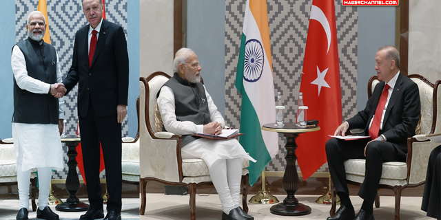 Cumhurbaşkanı Erdoğan, Hindistan Başbakanı Narendra Modi ile görüştü