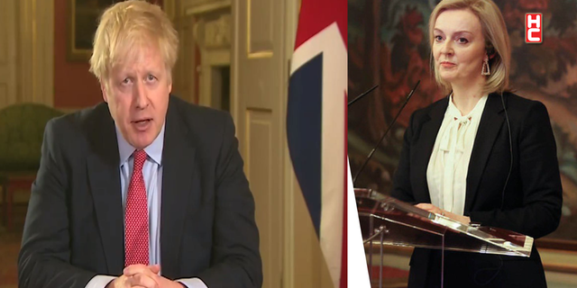 Boris Johnson’dan Liz Truss’a tebrik mesajı