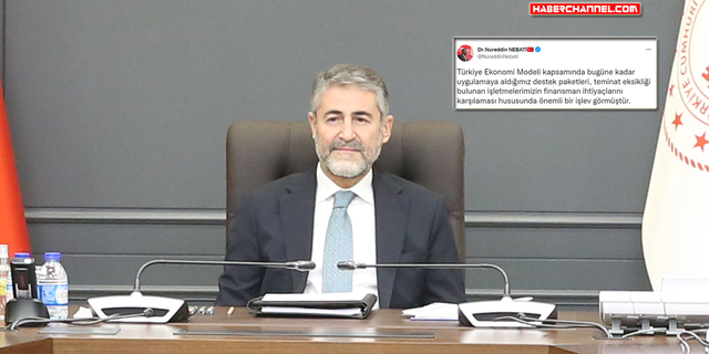 Bakan Nebati: "KOBİ'lere destek için yeni bir kefalet paketi çalışması yürütüyoruz"