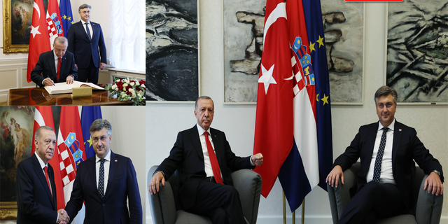 Cumhurbaşkanı Erdoğan, Başbakan Plenkoviç ile görüştü