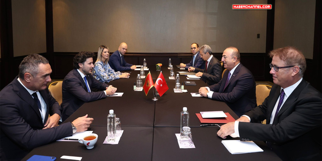 Dışişleri Bakanı Çavuşoğlu, Karadağ Başbakanı Abazovic ile görüştü