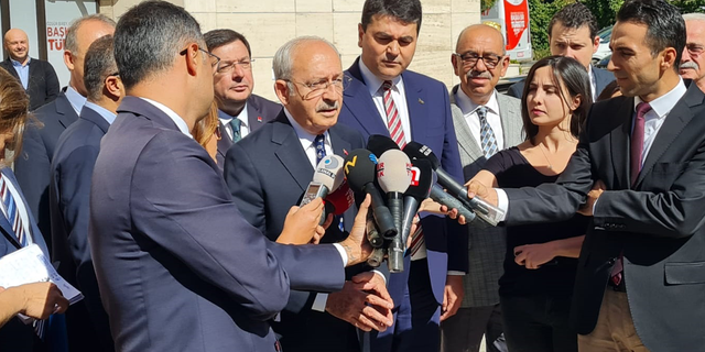 Kılıçdaroğlu: "Teröre karşı ortak tavır takınmak, siyasetçi olarak görevimiz"