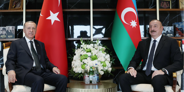 Cumhurbaşkanı Erdoğan, mevkidaşı İlham Aliyev’le ikili görüştü