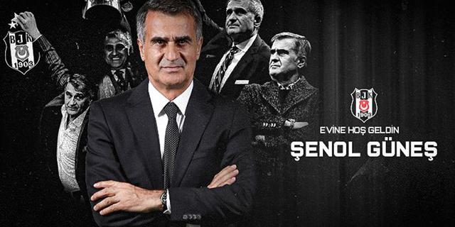 Beşiktaş, Şenol Güneş'i resmen açıkladı...