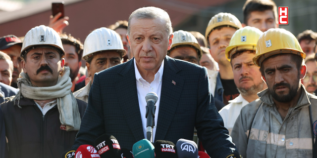 Bartın'da maden faciası; Cumhurbaşkanı Erdoğan'dan açıklama