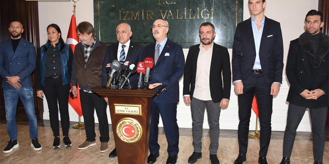 TFF Başkanı Büyükekşi, İzmir'de Vali Köşger ve kulüplerle buluştu...