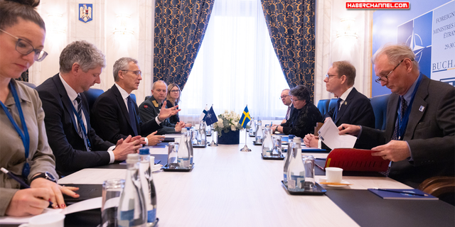 NATO Genel Sekreteri Stoltenberg, İsveç Dışişleri Bakanı ile ikili görüştü