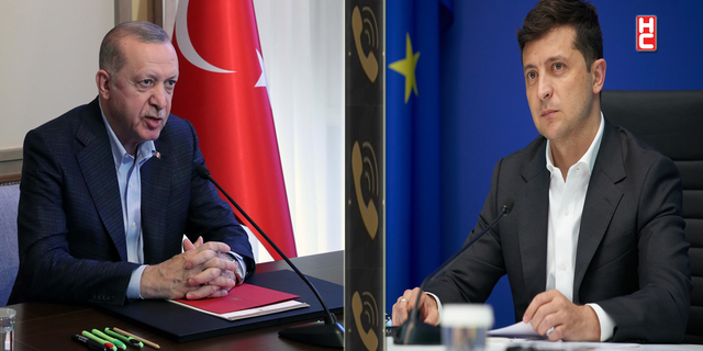 Cumhurbaşkanı Erdoğan, Ukrayna Devlet Başkanı Zelenski ile görüştü