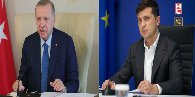 Cumhurbaşkanı Erdoğan, Ukrayna Devlet Başkanı Zelenzki ile görüştü...