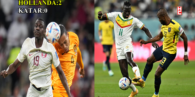 2022 Dünya Kupası: Hollanda ve Senegal, son 16 turuna yükseldi