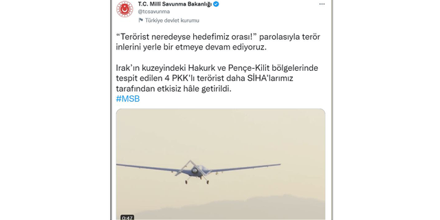 MSB: "4 PKK'lı terörist etkisiz hale getirildi"
