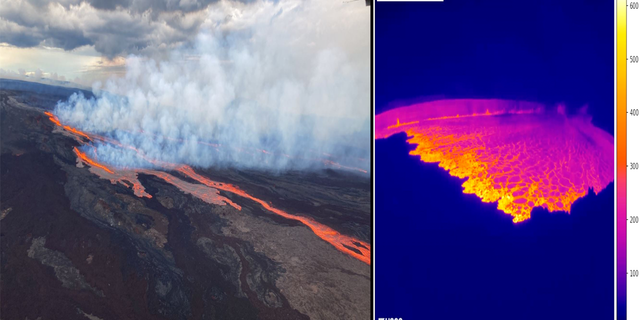 Dünyanın en geniş yanardağı Hawaii'de lav püskürmeye başladı!