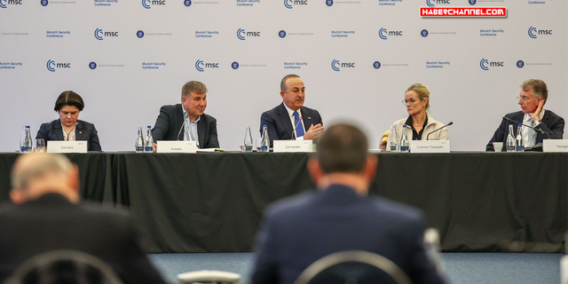 Dışişleri Bakanı Çavuşoğlu, Münih Güvenlik Konferansı’na katıldı