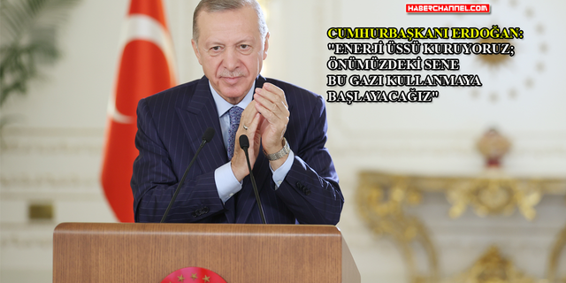 Erdoğan: "Karadeniz doğalgazını ülkemiz sistemine bağlayacak çalışmaları hızlandırdık"