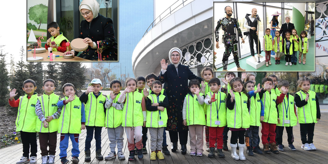 Emine Erdoğan, 'Sıfır Atık Eğitim ve Simülasyon Merkezi'nin açılışını yaptı...