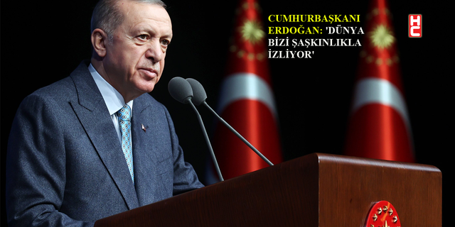 Cumhurbaşkanı Erdoğan: "Beyin göçünü tersine çeviriyoruz"