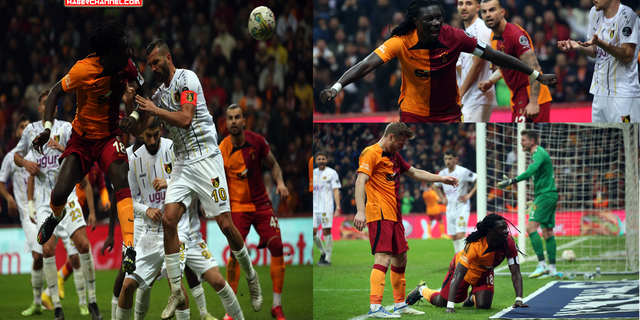 Galatasaray sahasında İstanbulspor'u 2-1 mağlup etti