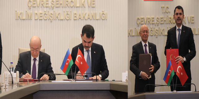Türkiye ve Azerbaycan arasında "inşaat" mutabakatı...