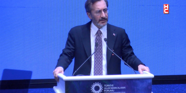 Fahrettin Altun: "En güçlü markamız Recep Tayyip Erdoğan'dır "