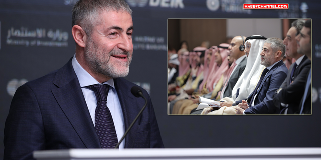 Hazine Bakanı Nebati Türkiye-Suudi Arabistan İş Forumu'nda konuştu