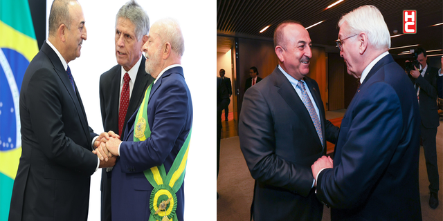 Dışişleri Bakanı Mevlüt Çavuşoğlu, Brezilya’da temaslarına devam etti