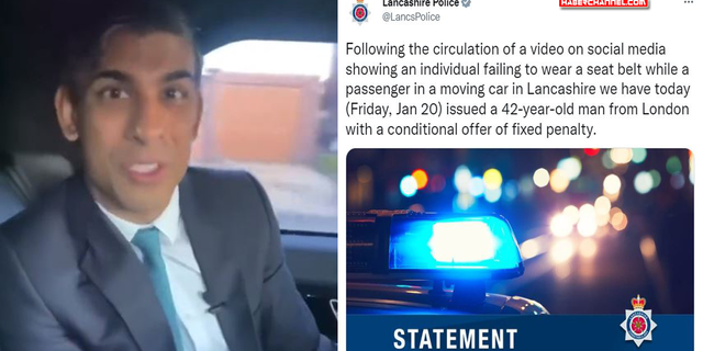 İngiltere Başbakanının emniyet kemersiz videosu sosyal medyada yayınlanınca polis ceza kesti!