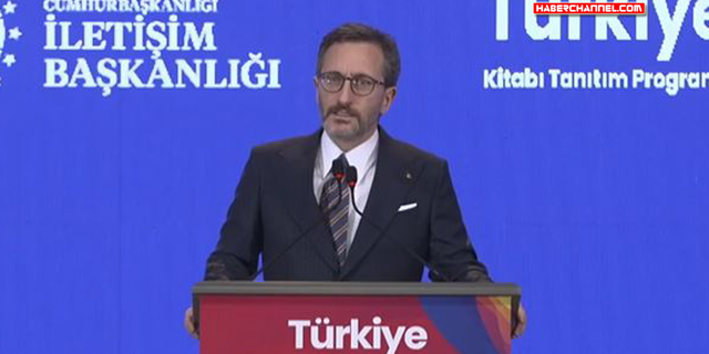 Fahrettin Altun: "Türkiye Kitabı, Türkiye'nin marka değerine katkı yapacak"
