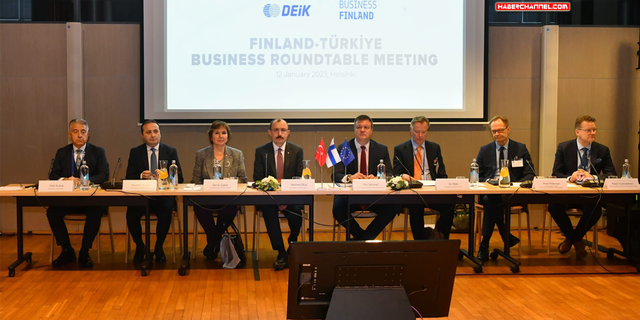 Ticaret Bakanı Muş, Finlandiya-Türkiye İş Dünyası Toplantısı’na katıldı