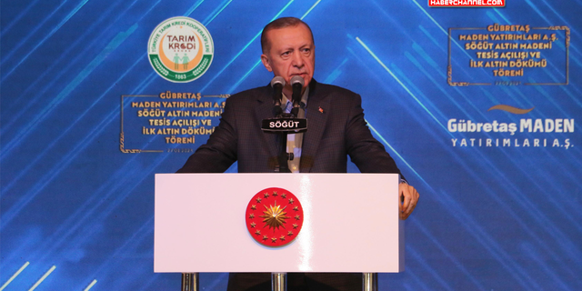 Cumhurbaşkanı Erdoğan: "Söğüt, en çok altın üretimi yapılan ilk 3 madenden olacak"