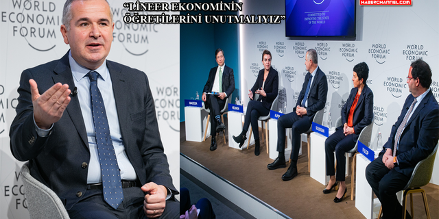 Sabancı Holding CEO’su Cenk Alper, Davos'ta konuştu...