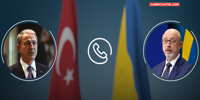 Savunma Bakanı Akar, Ukrayna Savunma Bakanı Reznikov ile görüştü