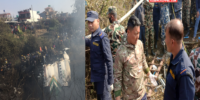 Nepal'deki uçak kazasında 68 kişi hayatını kaybetti...