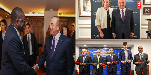 Dışişleri Bakanı Çavuşoğlu’nun Houston’daki temasları