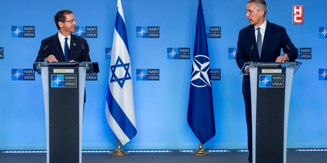İsrail Cumhurbaşkanı Isaac Herzog, Jens Stoltenberg ile görüştü