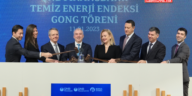 Borsa İstanbul’da Gong QNB Finansbank Temiz Enerji Endeksi için çaldı...