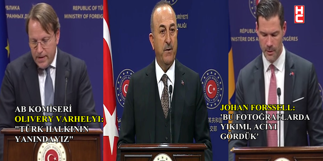 Dışişleri Bakanı Çavuşoğlu: "Birçok şehri yeniden inşa edeceğiz"