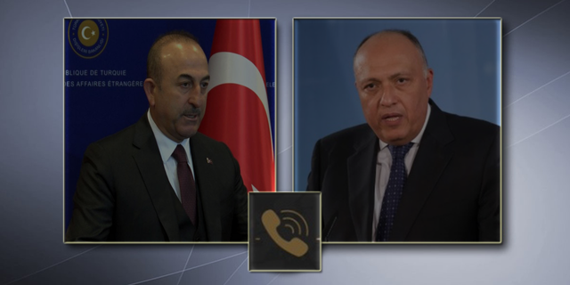 Dışişleri Bakanı Çavuşoğlu, Mısırlı mevkidaşı Shoukry ile görüştü