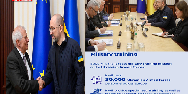 AB, eğitilecek Ukrayna personel sayısını 30 bine çıkarıyor...