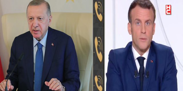 Fransa Cumhurbaşkanı Macron'dan Cumhurbaşkanı Erdoğan'a 'geçmiş olsun' telefonu