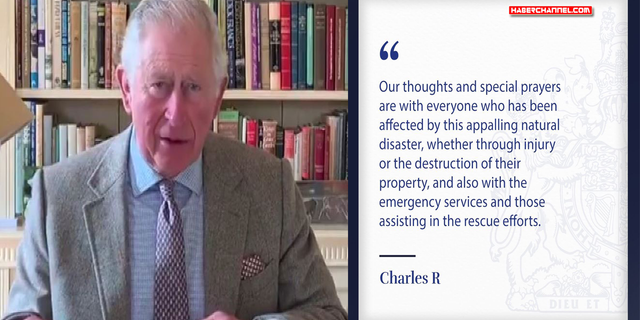 Kral Charles’tan taziye mesajı...