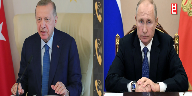 Cumhurbaşkanı Erdoğan ile Rusya Devlet Başkanı Putin telefonda görüştü...