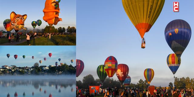 Yeni Zelanda’da uçan balon festivali başladı...